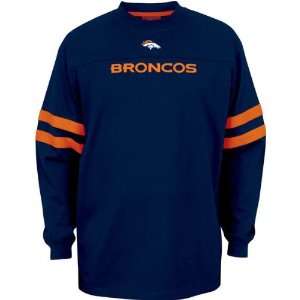  Denver Broncos Navy Two Point Conversion Heavyweight Long 