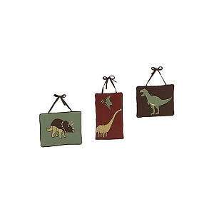  Dinosaur Wall Hanging Accessories by JoJo Designs Baby
