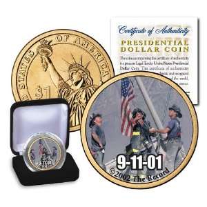  WTC 9/11 HEROES PRESIDENTIAL DOLLAR $1 COIN *Must See 