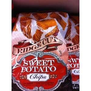 Trader Joes Ridge Cut Sweet Potato Chips  Grocery 