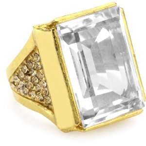  Azaara Crystal Rome Ring, Size 6 Jewelry