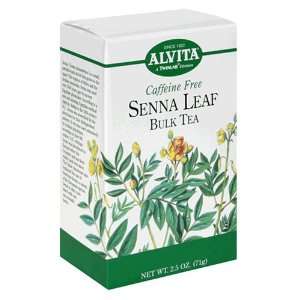  Alvita Bulk Tea, Senna Leaf, Caffeine Free, 2.5 Ounce 