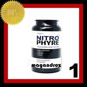 1x NitroPhyre Nitric Oxide NO2 L Arginine Creatine  