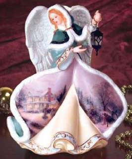 Thomas Kinkade Angel of Joy Illuminated Figurine  