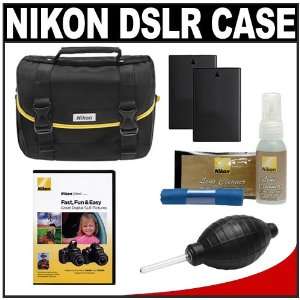 Nikon Starter Digital SLR Camera Case   Gadget Bag with D5000 & D3000 