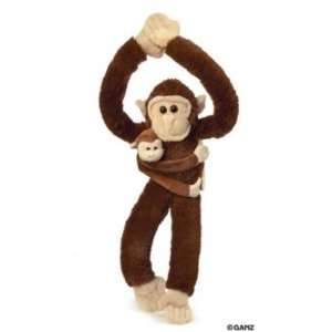  Mad About Monkeys W/baby  Chimpanzee W/sound Toys & Games