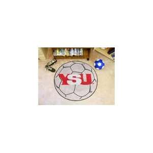  Youngstown State Penguins Soccer Ball Rug Sports 