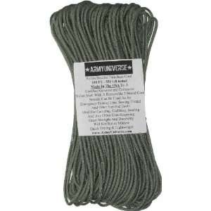 550lbs. Military Paracord Type III Rope 100 Foliage Green  