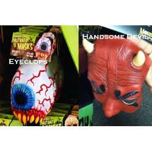  Scary Half Mask   Select Toys & Games