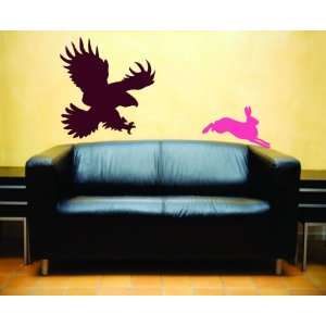  Removable Wall Quotes   Hawk and rabbit