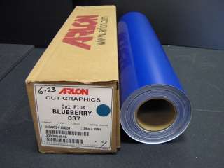 Arlon CalPlus Sign Vinyl Film Blueberry 24 x 50yd roll  