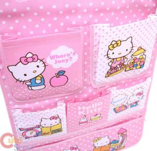 Sanrio Hello Kitty Hanging Letter OrganizerPink Fabric  