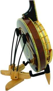 GOLD TONE CBS WOOD COLLAPSIBLE BANJO STAND NEW PRODUCT  