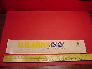 Vintage National Decal US ARMY CESSNA L 19 7890 #1  