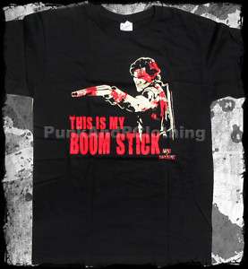 Army of Darkness   Bloody Boomstick official t shirt  