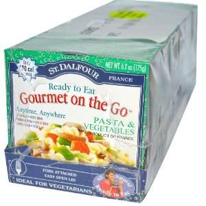 Gourmet on the Go, Pasta & Vegetables, Ready to Eat, 6 Pack, 6.2 oz (1 