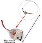 GO CAT CAT CATCHER POLE WIRE TOYS TOY PET   Complete with Wand or 