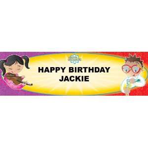  Little Genius Personalized Birthday Banner Large 30 x 100 