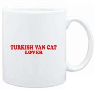 Mug White  Turkish Van LOVER  Cats 
