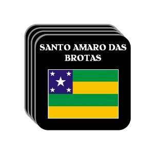 Sergipe   SANTO AMARO DAS BROTAS Set of 4 Mini Mousepad 