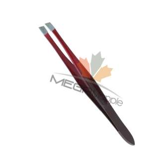 PROFESSIONAL BEAUTY SLANTED EYEBROW TWEEZERS Made in Stainless 