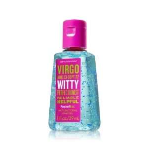 Bath and Body Works Anti bacterial Pocketbac Sanitizing Hand Gel Virgo 