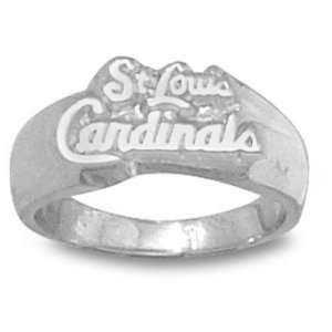  St. Louis Cardinals MLB Ring Sz 6 1/2 (Silver) Sports 