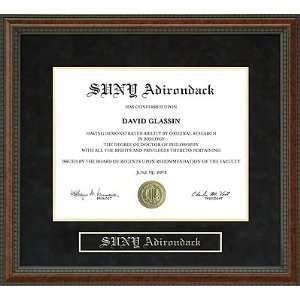  SUNY Adirondack Diploma Frame