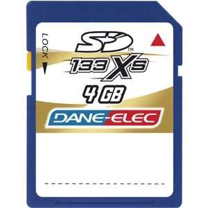  Secure Digital 4GB, Hi speed 133X Electronics
