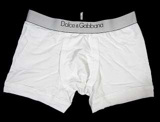 DOLCE GABBANA° everyday microfiber boxer white D&G NWT  