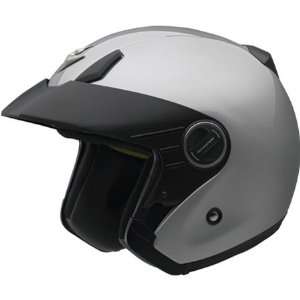  Scorpion EXO 200 Solid Open Face Helmet XX Large  Silver 