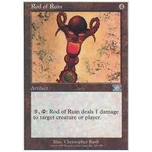   Magic the Gathering   Rod of Ruin   Starter 2000   Foil Toys & Games