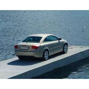  Car Parked on a Pier   Peel and Stick Wall Decal by 