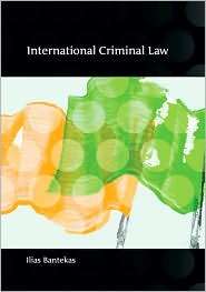 International Criminal Law, (1849460450), Ilias Bantekas, Textbooks 