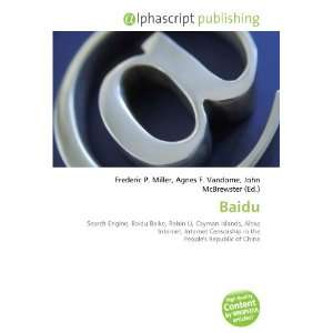  Baidu (9786133760578) Books