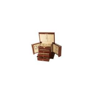  ZALES Jewelry Box with Sapelli Veneer other gifts