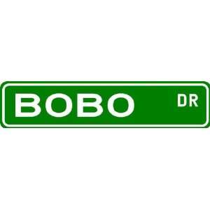  BOBO Street Sign ~ Family Lastname Sign ~ Gameroom 