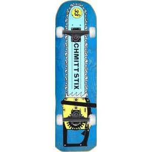   Complete Skateboard   10x33 Blue w/Mini Logos