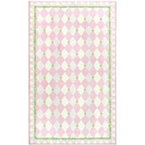  Diamonds Forever Pink Area Rug