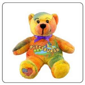  Pittsburgh Symbolz Plush Multicolor Bear Stuffed Animal 