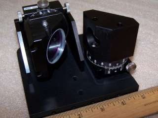 Laser Lens Stage/Table View, Scan, Inspection Mirror  
