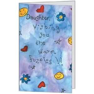 Birthday Daughter Child Funny Cute Greeting Card (5x7) by QuickieCards 