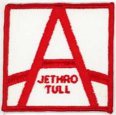 JETHRO TULL 1980 ORIGINAL A TOUR SOUVENIR PATCH  