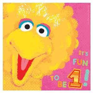  Lets Party By Amscan Sesame Street 1st   Big Bird Lunch 