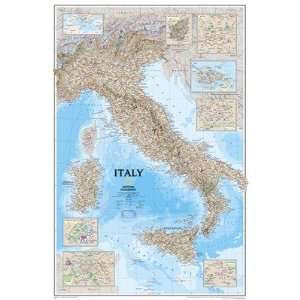   Geographic Maps RE00602297 Italy Map Map Type Tubed