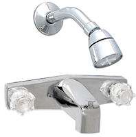 BATH TUB FAUCET and SHOWER HEAD   for mobile homes and RVs   SHIPS 