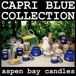 Aspen Bay Capri Blue Collection   8 oz Travel Tin  