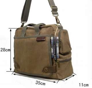   Canvas Messenger Shoulder Bag Satchel Sling Bag For Travel B219  