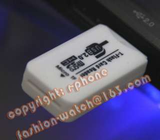 USB 2.0 Card Reader for MicroSD SDHC T Flash TF Memory  