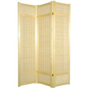  Bamboo Matchstick Room Divider in Natural Number of Panels 